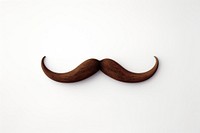 Moustache white background simplicity crescent. AI generated Image by rawpixel.