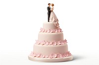 Wedding cake dessert bride. AI generated Image by rawpixel.