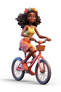 Bicycle tricycle vehicle cartoon. 