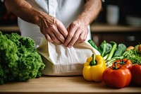 Vegetable kitchen adult food. 