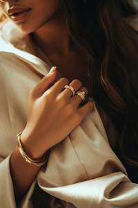 Ring bracelet jewelry adult. AI generated Image by rawpixel.