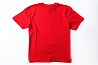T-shirt red white background sportswear. AI generated Image by rawpixel.