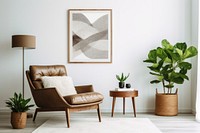 Furniture armchair frame plant