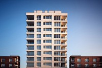 Building city architecture apartment. AI generated Image by rawpixel.