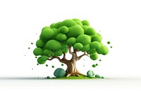Tree plant green art. AI generated Image by rawpixel.
