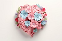 Flower dessert brooch plant. AI generated Image by rawpixel.