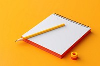 Pencil diary page office supplies. AI generated Image by rawpixel.