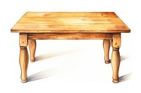 Table wood furniture bench. 