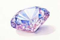 Jewelry diamond gemstone crystal. AI generated Image by rawpixel.