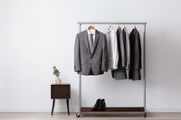 Furniture rack suit organization. 