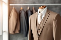 Mannequin blazer jacket brown. 