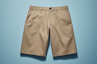 Shorts khaki studio shot underpants. 