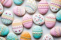 Backgrounds cookie easter icing. AI generated Image by rawpixel.