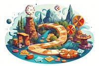 Game recreation board game outdoors. AI generated Image by rawpixel.