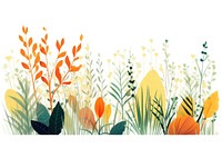 Plant backgrounds painting outdoors. AI generated Image by rawpixel.