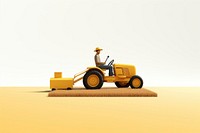Bulldozer vehicle tractor adult. AI generated Image by rawpixel.