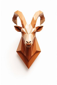 Animal mammal brown goat. AI generated Image by rawpixel.