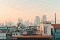 Architecture cityscape building outdoors. AI generated Image by rawpixel.