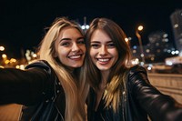 Selfie laughing portrait smile. AI generated Image by rawpixel.