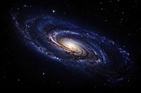 Astronomy outdoors galaxy nature. AI generated Image by rawpixel.