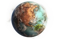 Planet earth space globe. AI generated Image by rawpixel.