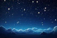 Night sky astronomy outdoors. AI generated Image by rawpixel.