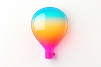 Lightbulb lamp white background technology. AI generated Image by rawpixel.