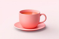 Tea cup coffee saucer. AI generated Image by rawpixel.