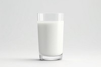 Milk glass dairy drink. 