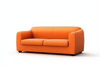 Sofa furniture armchair white background. AI generated Image by rawpixel.