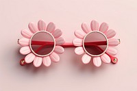 Sunglasses flower inflorescence accessories. 