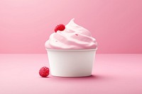 Dessert frozen cream food. AI generated Image by rawpixel.
