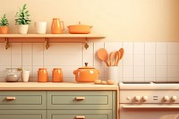 Kitchen home architecture countertop. AI generated Image by rawpixel.