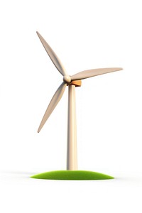 Turbine machine wind mill. AI generated Image by rawpixel.