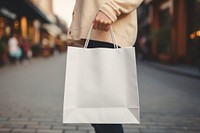 Bag outdoors shopping handbag. AI generated Image by rawpixel.