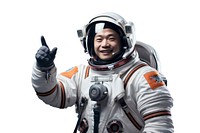 Astronaut white background protection technology. AI generated Image by rawpixel.