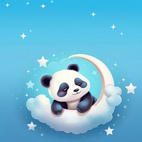 Mammal panda bear cute. AI generated Image by rawpixel.