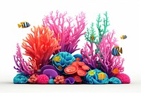 Aquarium nature fish reef. 