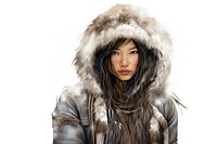 Siberia portrait jacket adult. AI generated Image by rawpixel.