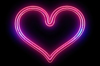 Neon backgrounds light heart.