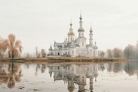 Architecture building spirituality tranquility. AI generated Image by rawpixel.