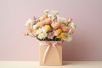 Flower plant rose box. AI generated Image by rawpixel.