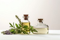 Bottle herbs perfume glass. AI generated Image by rawpixel.