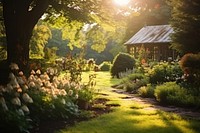 Garden architecture landscape outdoors. 