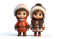 Siberia doll cute toy. AI generated Image by rawpixel.