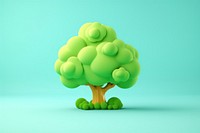 Broccoli cartoon green plant. AI generated Image by rawpixel.