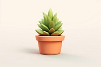 Plant leaf aloe pot. AI generated Image by rawpixel.