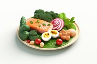 Food dish plate meal. AI generated Image by rawpixel.