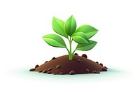 Plant green leaf soil. AI generated Image by rawpixel.