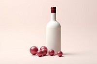 Wine bottle glass food. AI generated Image by rawpixel.
